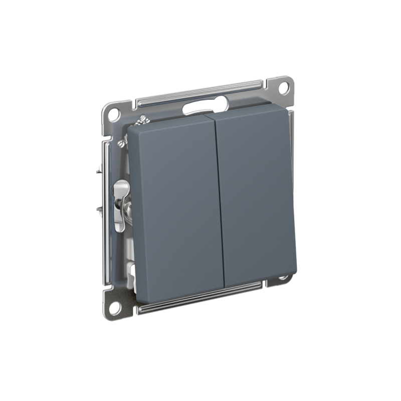 Выключатель 2-кл. AtlasDesign (сх. 2) 10А с самовозвратом механизм грифель SE ATN000717