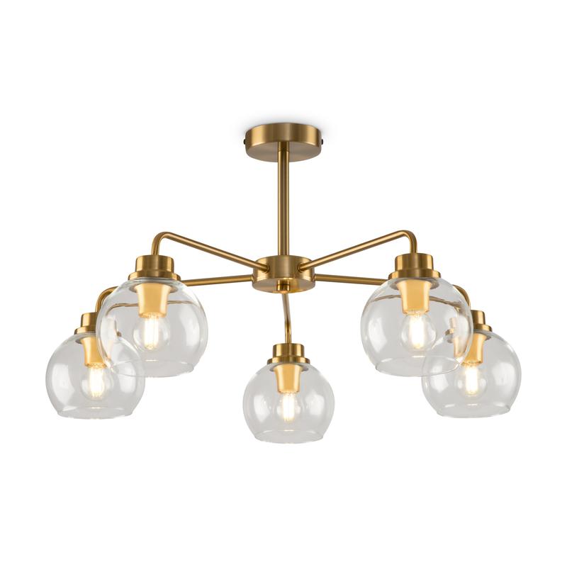 Люстра Neptune 5х60Вт E14 IP20 Freya FR5176PL-05BS