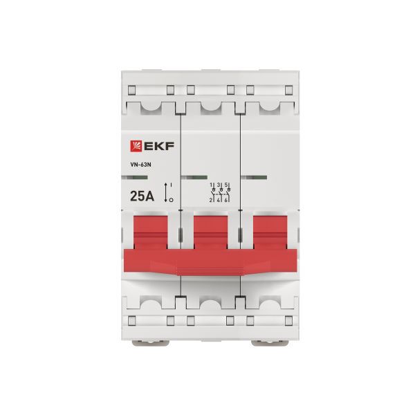Выключатель нагрузки 3п 25А ВН-63N PROxima EKF S63325