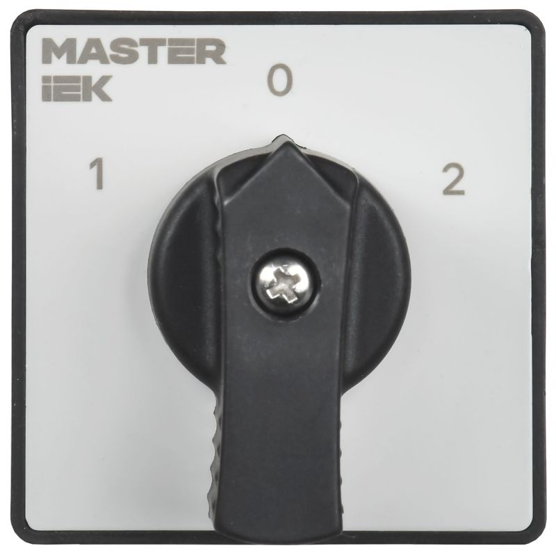Переключатель кулачковый 10А (сх. 53) стандартная рукоятка IEK MI-CS10-010-053