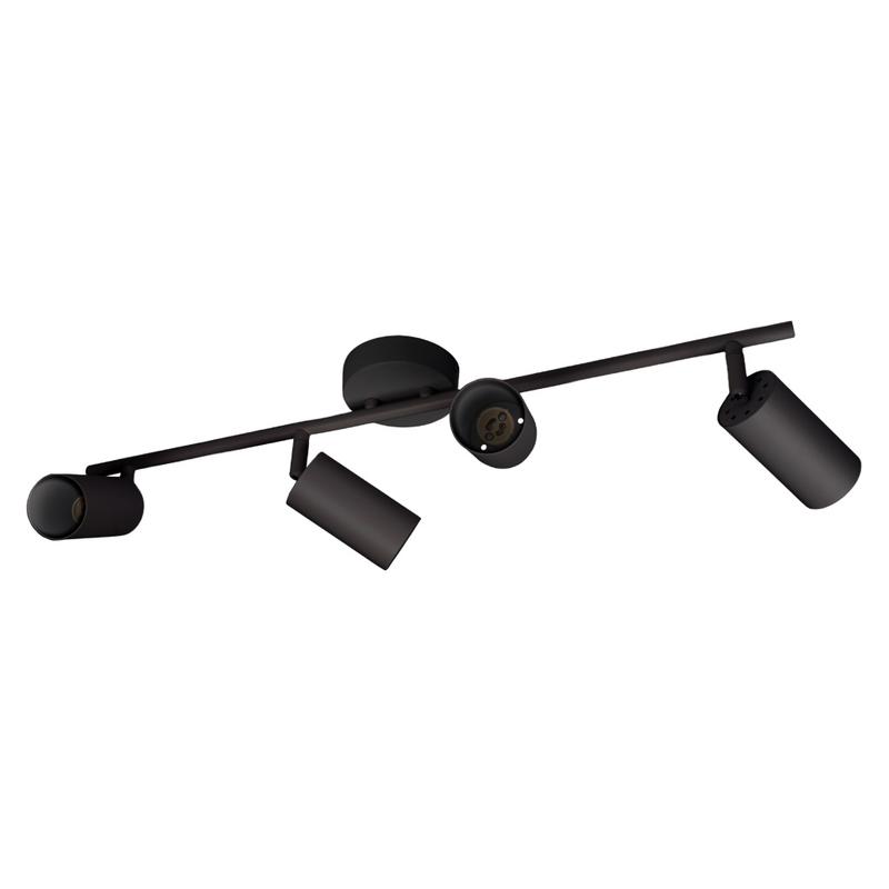 Светильник PCL-0404 4xGU10 IP20 230В BL настен./потолочн. декор. под лампу JazzWay 5066687