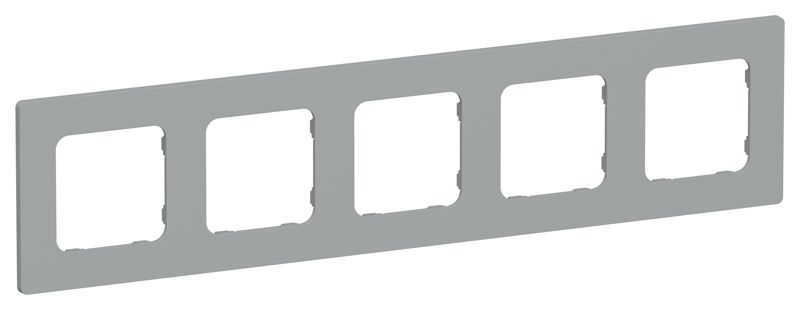 Рамка 5-м СП FLITE РУ-5-К-ФлС сер. IEK FI-M52-32-20-K03
