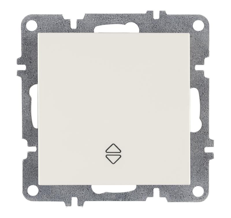 Выключатель проходной 1-кл. LAVIN/KAREN механизм бел. ARVIA 50 01 1000 209