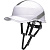 Каска защитная BASEBALL DIAMOND V UP из ABS бел. с храповым механизмом Delta Plus DIAM5UPBCFLBS