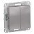 Выключатель 2-кл. AtlasDesign Aqua IP44 (сх.5) 10AX механизм алюм. SE ATN440351