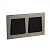 Рамка 2-м AtlasDesign Nature металл латунь SchE ATN312202
