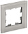 Рамка 1-м BRITE РУ-1-2-БрД стекло дым. IEK BR-M12-G-K30