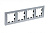 Рамка 4-м AtlasDesign Nature стекло алюм. SchE ATN320304