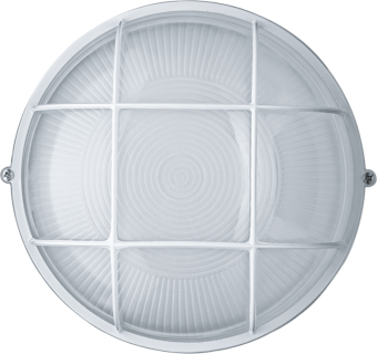 Светильник ЛОН 94 807 NBL-R2-100-E27/WH 1х100Вт E27 IP54 (аналог НПБ 1102 бел. круг с решеткой 100Вт) Navigator 94807