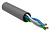 Кабель витая пара U/UTP кат.5E 2х2х24AWG solid CCA PVC Generica сер. (м) ITK BC1-C5E02-111-305-G