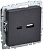 Розетка BRITE USB A+C 18Вт РЮ11-1-БрЧ черн. IEK BR-U22-018-K02