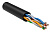 Кабель витая пара U/UTP кат.5E 4х2х24AWG solid CU LDPE Outdoor Generica черн. (м) ITK BC3-C5E04-139-305-G