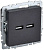 Розетка BRITE USB A+A 3.1А РЮ10-1-БрЧ черн. IEK BR-U21-D31-K02