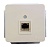 Розетка компьютерная 1-м Extra RJ45 механизм беж. GUSI С1К1-003