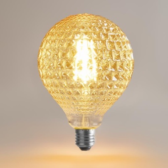 Лампа светодиодная Loft Led YX-G125175LK2F 4Вт 2200К E27 DIM Voltega 8576