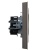 Розетка СП BRITE РСР10-1-0-БрС 10А в сборе без заземл. без защ. шторок сталь IEK BR-R10-10-K46-F Розетка СП BRITE РСР10-1-0-БрС 10А в сборе без заземл. без защ. шторок сталь IEK BR-R10-10-K46-F