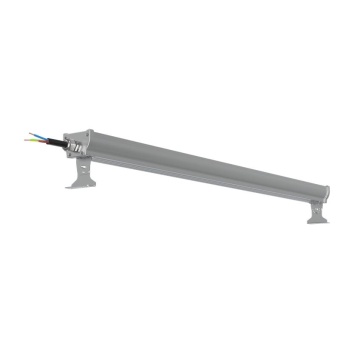 Светильник светодиодный ДСП WP 24 C 120W VW 840 L1200 SI CL 1280х100х85мм 120Вт 4000К IP66 пылевлагозащ. Русский Свет 27072423920