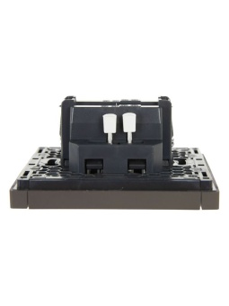 Выключатель 1-кл. СП FORTE&PIANO 10А FP302 с индикацией сер. IEK FP-V10-1-10-1-K03