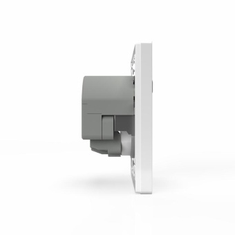 Розетка 1-м СП Pixel IP20 с заземл. с 2-мя заряд. устр. USB тип A+A механизм бел. TOKOV ELECTRIC TKE-PX-R1U2A-C01