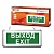 Светильник светодиодный СДБО-115 "ВЫХОД EXIT" 3ч NI-CD AC/DC аварийный односторон. IN HOME 4690612038841