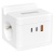 Удлинитель "Куб" 2х1.3м USB + 2Type C с быстрой зарядкой подставкой под телефон и ночником 1кв.мм EKF UBA-CUB-2-FC Удлинитель "Куб" 2х1.3м USB + 2Type C с быстрой зарядкой подставкой под телефон и ночником 1кв.мм EKF UBA-CUB-2-FC