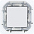 Механизм переключателя 1-кл. Inspiria 10А IP44 250В 10AX бел. Leg 673670