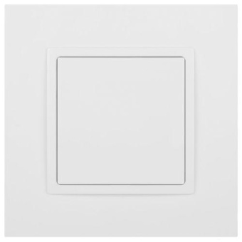 Выключатель Elegance 14-1101-01М 250В 10АХ матов. бел. Эра Б0065780