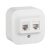 Розетка компьютерная + телефонная 2-м ОП 2мод. Quteo RJ45 + RJ11 кат.5E UTP IP20 бел. Leg 782221 Розетка компьютерная + телефонная 2-м ОП 2мод. Quteo RJ45 + RJ11 кат.5E UTP IP20 бел. Leg 782221