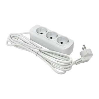 Удлинитель 3х2м с заземл. 16А IP20 Эксперт 3.0кВт ПВС 3х1 PROxima EKF UBA16-310-3-02