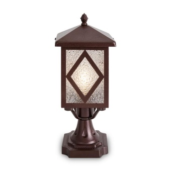 Светильник Heim 1х40Вт E27 IP44 ландшафтный Voltega VGL7210FL-01BR