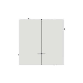 Переключатель 2-кл. KANT с подсветкой бел. песок DKC 7010144