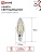 Лампа светодиодная филаментная LED-СВЕЧА-deco свеча прозрачная 15Вт 230В E14 4000К 1455лм IN HOME 4690612055954