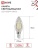 Лампа светодиодная филаментная LED-СВЕЧА-deco свеча прозрачная 15Вт 230В E14 6500К 1455лм IN HOME 4690612055961
