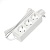 Удлинитель 3х3м с заземл. 10А IP20 2.2кВт ПВС 3х0.75 бел. DOMTOK 2375