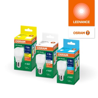 Лампа светодиодная LED G4 Value LVCLA300 30W/927 CRI95 30Вт 2700К 3000лм грушевидная матов. E27 170-250В OSRAM 4058075696594
