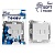 Розетка компьютерная 2-м СП Pixel RJ45 кат.5E механизм айс TOKOV ELECTRIC TKE-PX-RC2-C34