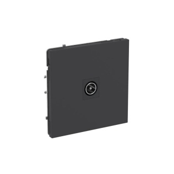 Розетка телевизионная одиночная TV KANT черн. уголь DKC 7012503