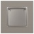 Розетка Elegance 14-2103-16 16А 250В 2P+E Schuko защ. шторки с крышкой титан Эра Б0065811