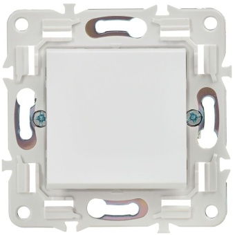 Выключатель проходной 1-кл. SKANDY 10А SK-V02W арктич. бел. IEK SK-V12-0-10-K01