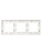 Рамка 3-м BRITE РУ-3-Бр бел. рифленый IEK BR-M32-51-K01 Рамка 3-м BRITE РУ-3-Бр бел. рифленый IEK BR-M32-51-K01
