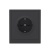 Розетка силовая KANT 2P+E без шторки черн. уголь DKC 7012033