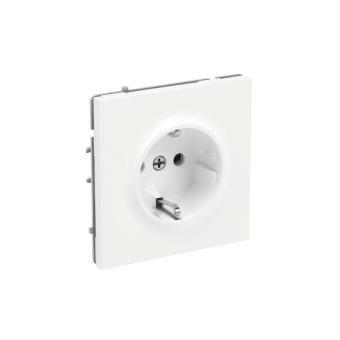 Розетка силовая KANT 2P+E защ. шторки бел. магнолия DKC 7000003