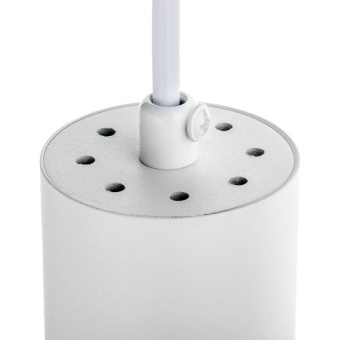 Светильник трековый подвес ARTLINE 55х55х100мм GU10 230В алюм./пластик. 2.6кв.м бел. Ritter 59929 0