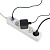 Удлинитель 4х3м 16А IP20 Эксперт 3.5кВт 2хUSB 2.1А ПВС 3х1 PROxima EKF UBA16-2USB-4-03i