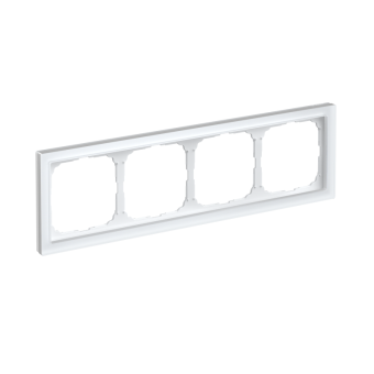 Рамка 4-м ArtGallery Pure матов. органич. стекло бел. SE GAL330104