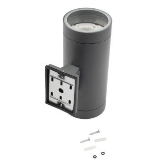 Светильник PWL 20590 GX53-2 GR 230В IP65 под лампу GX53 архитектурный JazzWay 5065130