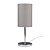 Светильник настольный JH3-01-gy E14 IP20 110х110х310мм метал.; ткань; PVC-пластик сер. JazzWay 5062368
