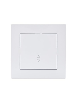 Переключатель проходной 1-кл. СП Vesna механизм бел. LEZARD 742-0288-105