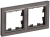 Рамка 2-м BRITE РУ-2-БрТБ бронза IEK BR-M22-K45 Рамка 2-м BRITE РУ-2-БрТБ бронза IEK BR-M22-K45