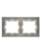 Рамка 2-м IP44 BRITE РУ-2-БрА-44 алюм. IEK BR-M22-44-K47 Рамка 2-м IP44 BRITE РУ-2-БрА-44 алюм. IEK BR-M22-44-K47